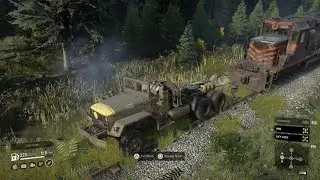 Kaiser Jeep M52A2 Attempt To Pull Locomotive￼