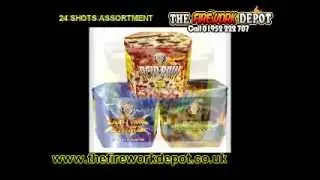 Acid_Rain 24 Shot Firework from the firework depot Telford Shropshire TF1 3NP 01952 222 707