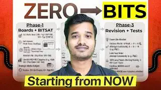 BITSAT 2026 : Last 2 Months Roadmap | Zero to BITS Complete Strategy | Crack BITSAT from Scratch
