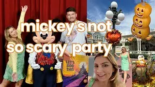 Mickey's not so scary Halloween Party Trick or Treat Magic Kingdom Vlog Disney World 2024