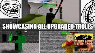 All Upgraded Trolls Showcase [STABS ONLY] | Roblox Trollge Incident Fights Reborn