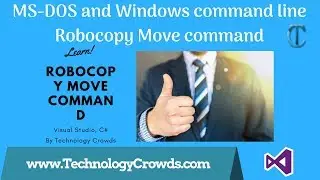 Windows Administration: MS-DOS and Windows command line Robocopy Move command