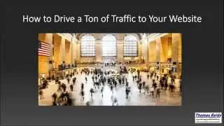 How to Drive a Ton of Qualified Traffic to Your Website
