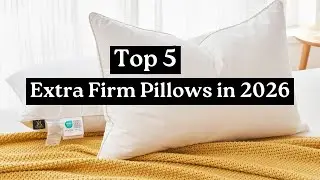 Top 5 BEST Extra Firm Pillows in 2026 😴 End Neck Pain FAST!