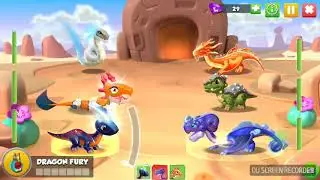 Playing Dml for 1 year!(1 year dragon trainer badge )+liquid fire dragon hatching