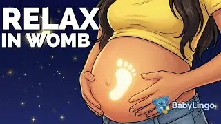 PEACEFUL MELODIES FOR UNBORN BABY | Calming Womb Sounds & Relaxing Baby Sleep Music 🎶💗