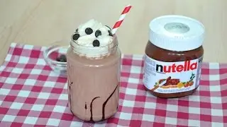 How to Make a Nutella Milkshake - Easy Homemade Nutella Milkshake Recipe