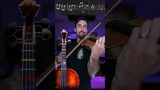 🎻 One  Summer's Day - Spirited Away violin tutorial with sheet music & violin tab 🤘