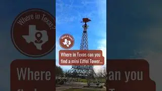 Where in Texas can you find the Eiffel Tower? #texastravel #texasroadtrip #roadsideattractions
