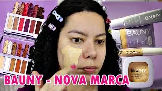 Testei as Maquiagens da BAUNY - e contei tudo!