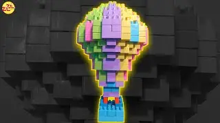 Cara Membuat BALON UDARA dari Lego balok || How to make Make a hot Air Balloon from Lego blocks