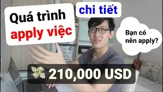 Quá trình chi tiết mình apply việc 6 số USD ở Việt Nam