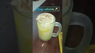 Mango milkshake 🥭#smoothie#tasty#shorts#drink#viral#shake#juice#mango