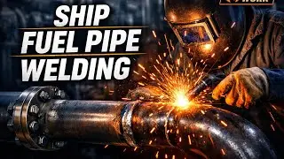 Ship Fuel Line Welding #MarineWelding#FuelPipeWelding#ShipRepair#MarineEngineering#ShipFuelSystem