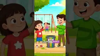 &ldquo;Clean Up the Earth 🌍🎵 | Fun Kids Song&rdquo; #shorts #CleanWorld #SaveTheEarth #kidssongs  #GreenWorld