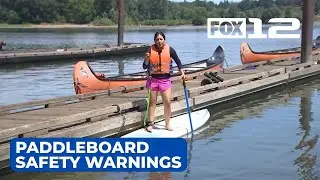 Oregon officials issue paddleboard safety warnings