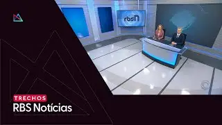 🔵 RBS Notícias: trechos da edição de segunda com nova cenografia na RBS TV (06/10/2025)