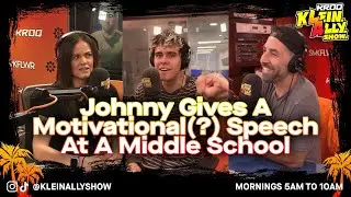 Johnny Speaks At A Middle School... For Some Reason... | Klein. Ally. Show.