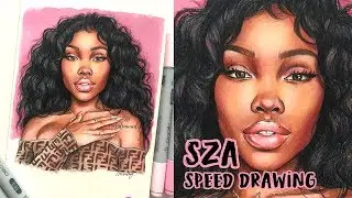 SZA 💖 Speed Drawing