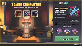 Minecraft Dungeons Walkthrough &ndash; Weekly Mission The Tower 200 Completed | 2 Player Xbox Series S
