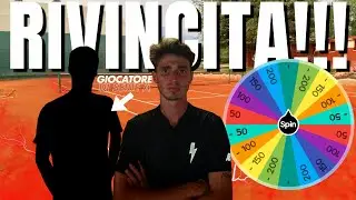 RIVINCITA CONTRO UN GIOCATORE DI SERIE A!!! [RUOTA DELLA SFORTUNA] #foryou #tennis #sports