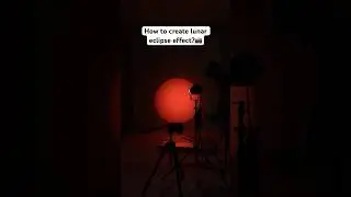 How to create lunar eclipse effect?📸#gcop #lunareclipse #photography #youtubeshorts