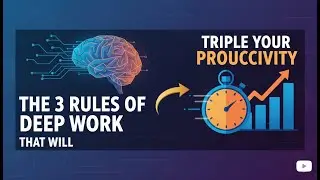 The 3 Rules of Deep Work That Will Triple Your Productivity