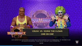 WWE 2K25 WWF WrestleMania IX 1993 Crush Vs. Doink The Clown CPU #5