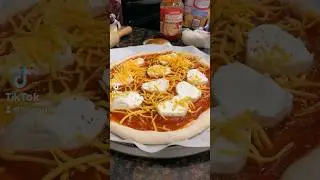 Pizza🍕 #beginnerrecipes #italianfood #cozybaking #baking #food #pizza #pizzarecipe #recipe #fyp