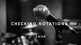 CHECKING NOTATIONS - REHAN 
