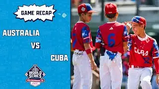 Game Highlights: Cuba defeats Australia | Little League Baseball World Series