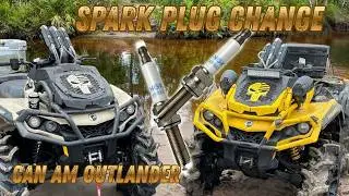 Can Am Outlander - (Spark Plug and Spark Plug Wire Change - HOW TO)
