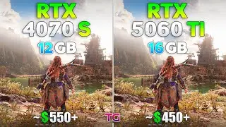 RTX 5060 Ti vs RTX 4070 SUPER - Test in 10 Games