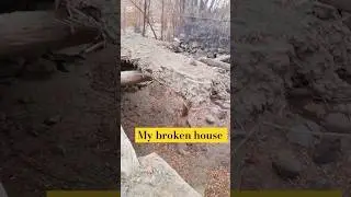 My  500 year old broken stone house #shorts