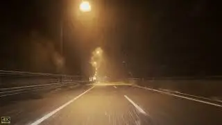 関ケ原の大雪 １月２４日夜２２時頃 名神関ケ原インターから大垣インターまで！