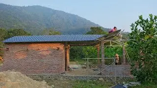 Building and Completing the Roof of the Dream Small House