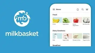 How to use milk basket app|Online milk delivery app|Milk basket app|How to order grocery product