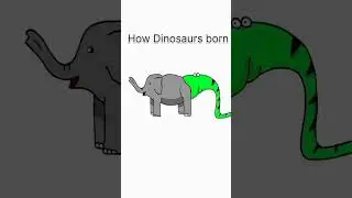 How Dinosaurs born 🦕. #dinosaur #born #animation #brian #howdinosaursborn #informativevideo #shorts
