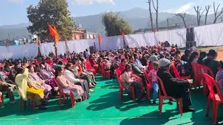 विवेकानंद स्कूल बागेश्वर में  हिंदू सम्मेलन का भव्य  आयोजन किया गया