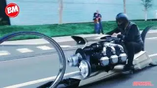 Motorcycle with an Airplane Engine - THE MOST AMAZING TECHNOLOGY 💓