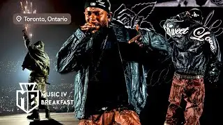 THE TORONTO TAKEOVER! Kendrick Lamar Makes History on Drakes Turf | Music IV Breakfast