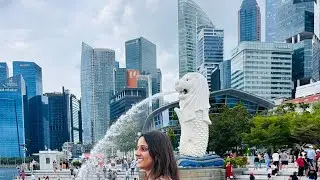 Singapore Day2 Vlog | Little India | Singapore Flyer | Clark Quay | Merlion | Marina Bay Sands