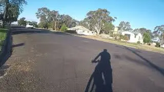 Bike ride around Edenhope, Victoria, Australia