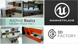 UE4 kitchen Assets