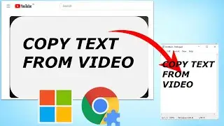 HOW TO COPY TEXT FROM VIDEO | COPY TEXT FROM YOUTUBE VIDEO | Dolu Technnologies
