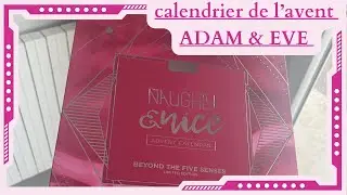 Unboxing the ADAM & EVE advent calendar
