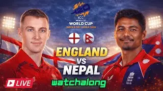 LIVE - Nepal vs England Cricket with SVG