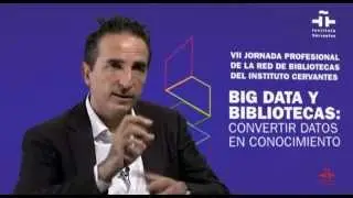 7&ordf; Jornada RBIC. Big Data y bibliotecas. Entrevista a &Oacute;scar M&eacute;ndez