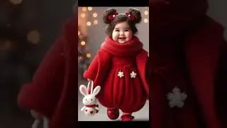 &ldquo;Stylish Baby Girl Walking in Winter Coat 👧❄️ | UK Baby Fashion #shorts&rdquo;#ai #viral