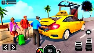 Grand Taxi Simulator : Modern Taxi Games 2021 - Best Android Gameplay